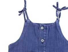 Name It dark blue denim buksedragt